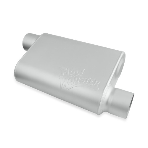 PartzBiz CM: 43043-FM-FLOWMONSTER 2-CHAMBER MUFFLER ALUMINIZED PartzBiz CM: 43043-FM-FLOWMONSTER 2-CHAMBER MUFFLER ALUMINIZED