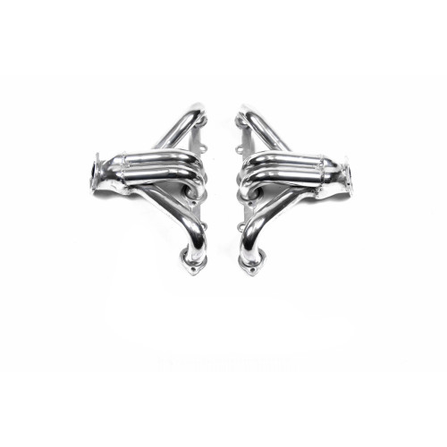 PartzBiz CM: 31000FLT-Flowtech Block Hugger Header - Ceramic Coated