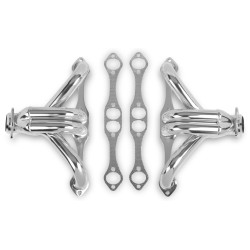 PartzBiz CM 11705-7FLT - Flowtech Block Hugger Header - Stainless Steel PartzBiz CM 11705-7FLT - Flowtech Block Hugger Header - Stainless Steel