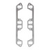 PartzBiz CM: 13100FLT-Flowtech Long Tube Header - Black Paint