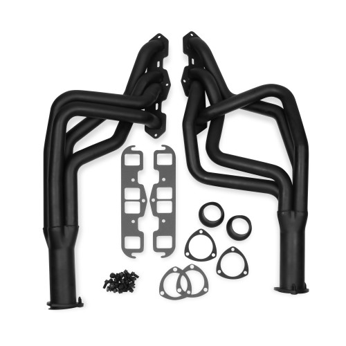 PartzBiz CM: 11150FLT-Flowtech Long Tube Header - Black Paint