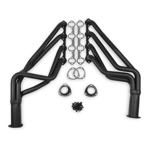 PartzBiz CM: 12100FLT-Flowtech Long Tube Header - สีดำ