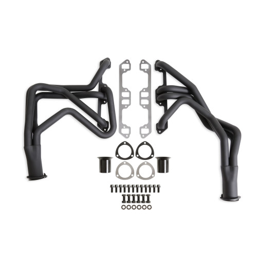 PartzBiz CM: 13100FLT-Flowtech Long Tube Header - Black Paint