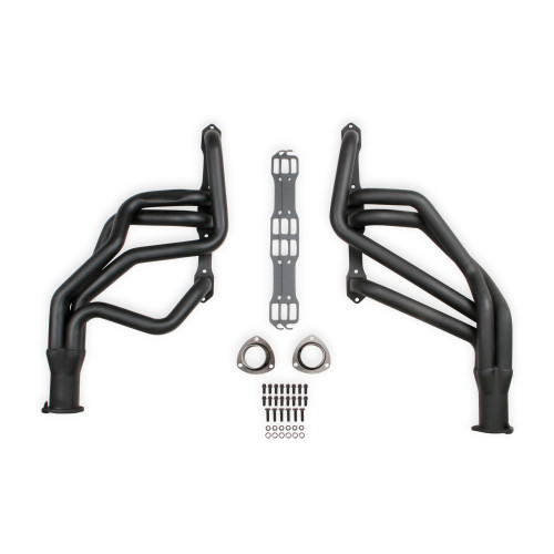 PartzBiz CM: 13130FLT-Flowtech Long Tube Header - Black Paint
