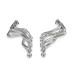 PartzBiz CM: 31100FLT-Flowtech Long Tube Header - Ceramic Coated Finish -1-5/8 in. x 3.0 in.