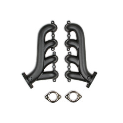 PartzBiz CM 31730-3FLT - Flowtech LS Swap Exhaust Manifolds - Black Ceramic Finish PartzBiz CM 31730-3FLT - Flowtech LS Swap Exhaust Manifolds - Black Ceramic Finish
