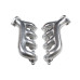 PartzBiz CM: 31730-1FLT-Flowtech LS Swap Exhaust Manifolds - Silver Ceramic Finish PartzBiz CM: 31730-1FLT-Flowtech LS Swap Exhaust Manifolds - Silver Ceramic Finish