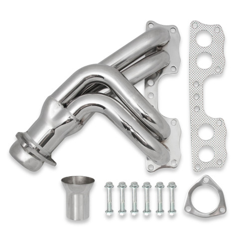 PartzBiz CM: 19002FLT-Flowtech Shorty Header - ขัดเงา
