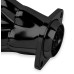 PartzBiz CM: 12103FLT-Flowtech Shorty Headers - ทาสีดำ