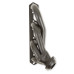 PartzBiz CM: 91627FLT-Flowtech Shorty Headers - ทาสีดำ