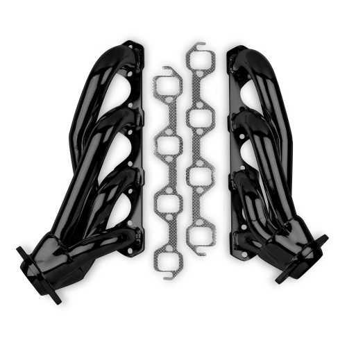 PartzBiz CM: 12103FLT-Flowtech Shorty Headers - ทาสีดำ