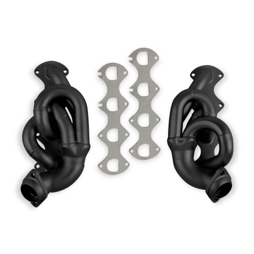 PartzBiz CM: 12124FLT-Flowtech Shorty Headers - ทาสีดำ PartzBiz CM: 12124FLT-Flowtech Shorty Headers - ทาสีดำ