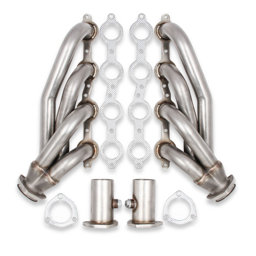 PartzBiz CM: 11575FLT-Flowtech Shorty Headers - Natural Finish