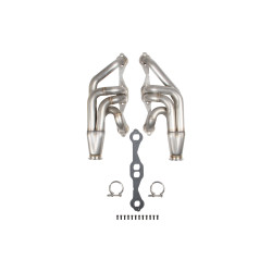 PartzBiz CM 11569FLT - Flowtech Small Block Chevy Turbo Headers - Natural Finish PartzBiz CM 11569FLT - Flowtech Small Block Chevy Turbo Headers - Natural Finish