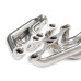 PartzBiz CM: 11573FLT-Flowtech Small Block Chevy Turbo Headers - Polished Finish PartzBiz CM: 11573FLT-Flowtech Small Block Chevy Turbo Headers - Polished Finish
