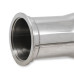 PartzBiz CM: 12165FLT-Flowtech Small Block Ford Turbo Headers - Polished 304 Stainless Steel