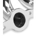 PartzBiz CM: 11706-1FLT-Flowtech Tight Fit Block Hugger Headers - Ceramic Coated