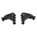 PartzBiz CM: 11706FLT-Flowtech Tight Fit Block Hugger Headers - สีดำ