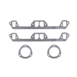 PartzBiz CM 99361FLT - Header Gaskets - Ferroglass Non-Asbestos - 273-318 Chrysler Small Block LA 1966-92