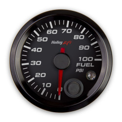 PartzBiz CM 553-129 - Holley EFI Fuel Pressure Gauge PartzBiz CM 553-129 - Holley EFI Fuel Pressure Gauge