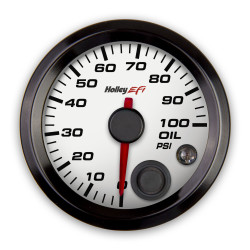 PartzBiz CM 553-127W - Holley EFI Oil Pressure Gauge PartzBiz CM 553-127W - Holley EFI Oil Pressure Gauge