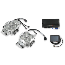 PartzBiz CM 550-1080 - Holley EFI Terminator X Stealth 2x4 4500 Kit - เงา PartzBiz CM 550-1080 - Holley EFI Terminator X Stealth 2x4 4500 Kit - เงา