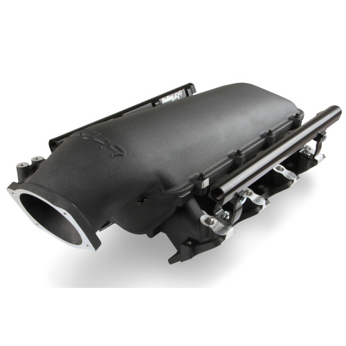 PartzBiz CM: 300-679BK-Holley Lo-Ram Manifold Kit Single Injector- Black - GM LS3/L92