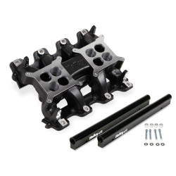PartzBiz CM 300-121BK - LS1/LS2 DUAL-QUAD INTAKE MANIFOLD, EFI - PartzBiz CM 300-121BK - LS1/LS2 DUAL-QUAD INTAKE MANIFOLD, EFI -