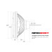 PartzBiz CM: LFRB126-Holley RetroBright LED Forward Facing Light - Classic White (3000K) HIGH-BEAM ONLY PartzBiz CM: LFRB126-Holley RetroBright LED Forward Facing Light - Classic White (3000K) HIGH-BEAM ONLY