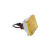 PartzBiz CM: LFRB101-Holley RetroBright LED Replacement forward facing light - Yellow Lens - HIGH BEAM ONLY