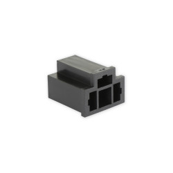 PartzBiz CM RBEC121 - RETROBRIGHT unterminated female electrical connector - 3 pin PartzBiz CM RBEC121 - RETROBRIGHT unterminated female electrical connector - 3 pin