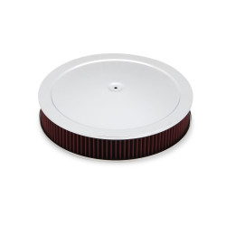 PartzBiz CM 120-4530 - 4500 drop base air cleaner chrome w/3 PartzBiz CM 120-4530 - 4500 drop base air cleaner chrome w/3