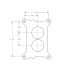 PartzBiz CM: 0-4412C-500 CFM Performance 2BBL Carburetor