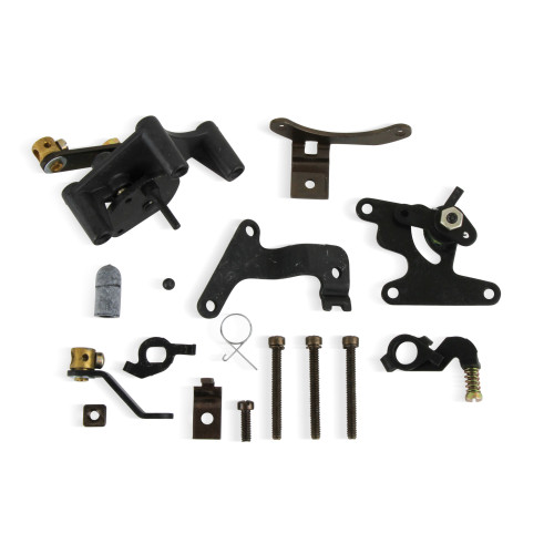 PartzBiz CM: 45-225HB-Aluminum Manual Choke Conversion Kit - Hard Core Gray