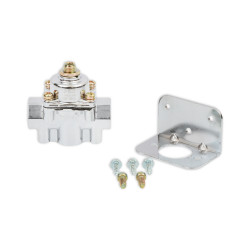 PartzBiz CM 12-803 - Chrome Carbureted Fuel Pressure Regulator PartzBiz CM 12-803 - Chrome Carbureted Fuel Pressure Regulator