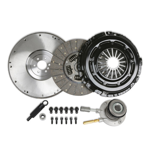 PartzBiz CM: 319-575-Clutch Installation Kit - Includes Flywheel, Clutch, Hydraulic Release Bearing, Hardware