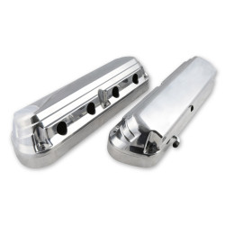 PartzBiz CM 241-186 - Holley 2-Piece Ford Style Valve Cover - Gen III/IV LS - Polished PartzBiz CM 241-186 - Holley 2-Piece Ford Style Valve Cover - Gen III/IV LS - Polished