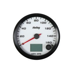 PartzBiz CM 26-612W - มาตรวัดความเร็วแบบอนาล็อก Holley PartzBiz CM 26-612W - มาตรวัดความเร็วแบบอนาล็อก Holley