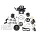 PartzBiz CM: 20-291BK-Holley Black Mid-Mount Complete Accessory System