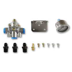 PartzBiz CM 12-881KIT - Holley Die Cast Bypass Fuel Pressure Regulator Kit