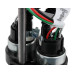 PartzBiz CM: 12-149-Holley Fuel Cell EFI Pump Module Assembly 12 Bolt Flange with VR Series Brushless Fuel Pumps
