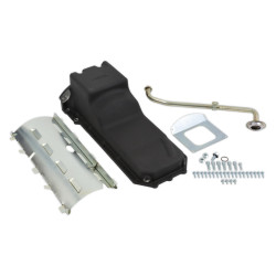 PartzBiz CM 302-76BK - Holley Gen III Hemi Swap Oil Pan - Rear-Sump - Black - VVT PartzBiz CM 302-76BK - Holley Gen III Hemi Swap Oil Pan - Rear-Sump - Black - VVT