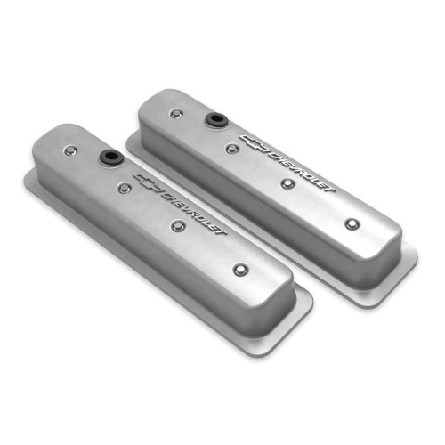 PartzBiz CM: 241-290-Holley GM Licensed Valve Cover - Muscle Series - SBC - Center Bolt - Natural PartzBiz CM: 241-290-Holley GM Licensed Valve Cover - Muscle Series - SBC - Center Bolt - Natural