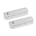 PartzBiz CM: 241-278-Holley GM Licensed Valve Cover - Track Series - BBC - Fabricated Aluminum - Natural Anodized PartzBiz CM: 241-278-Holley GM Licensed Valve Cover - Track Series - BBC - Fabricated Aluminum - Natural Anodized