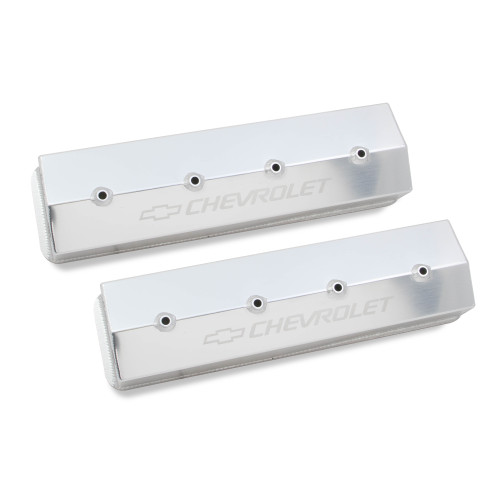 PartzBiz CM: 241-285-Holley GM Licensed Valve Cover - Track Series - SBC - Fabricated Aluminum - Center Bolt - Silver PartzBiz CM: 241-285-Holley GM Licensed Valve Cover - Track Series - SBC - Fabricated Aluminum - Center Bolt - Silver
