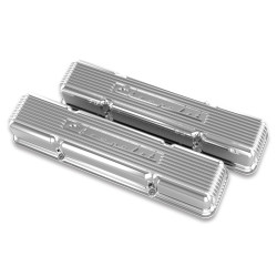 PartzBiz CM 241-107 - Holley GM Licensed Vintage Series SBC Valve Covers PartzBiz CM 241-107 - Holley GM Licensed Vintage Series SBC Valve Covers