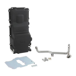PartzBiz CM 302-3BK - Holley GM LS Swap Oil Pan - Black - Most Front Clearance PartzBiz CM 302-3BK - Holley GM LS Swap Oil Pan - Black - Most Front Clearance
