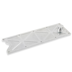 PartzBiz CM 241-367 - Holley LS Valley Cover with Oil Fill - Natural Billet PartzBiz CM 241-367 - Holley LS Valley Cover with Oil Fill - Natural Billet