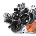 PartzBiz CM: 20-291-Holley Mid-Mount Complete Accessory System PartzBiz CM: 20-291-Holley Mid-Mount Complete Accessory System
