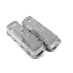 PartzBiz CM 241-84 - Holley M/T Valve Covers - Vintage Style - Finned - BBC - Polished PartzBiz CM 241-84 - Holley M/T Valve Covers - Vintage Style - Finned - BBC - Polished